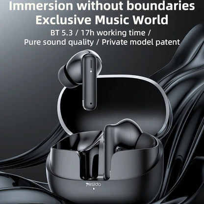 Handsfree Bluetooth Yesido TWS26, TWS, Crna