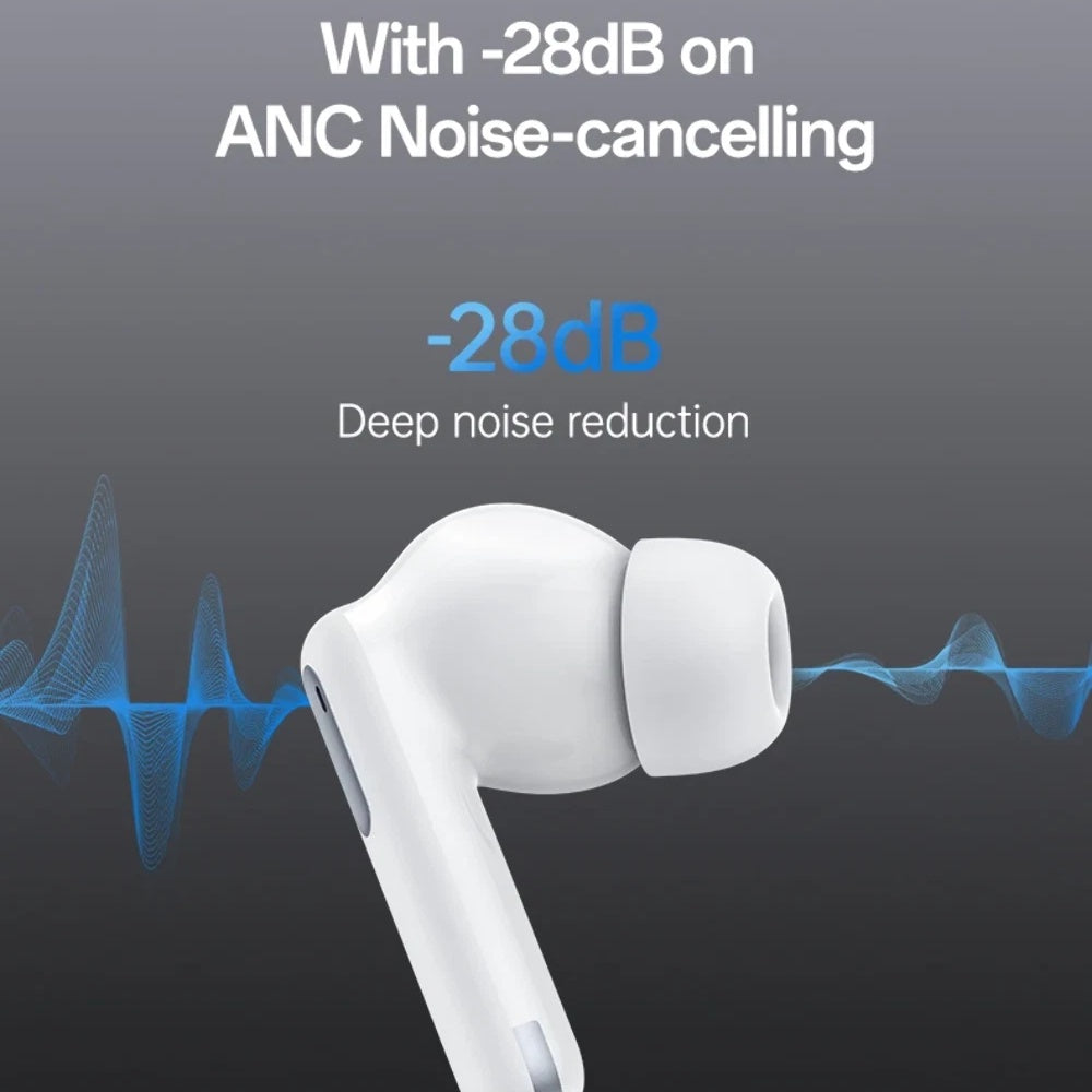 Handsfree Bluetooth Yesido TWS34, TWS, ANC, Bijeli