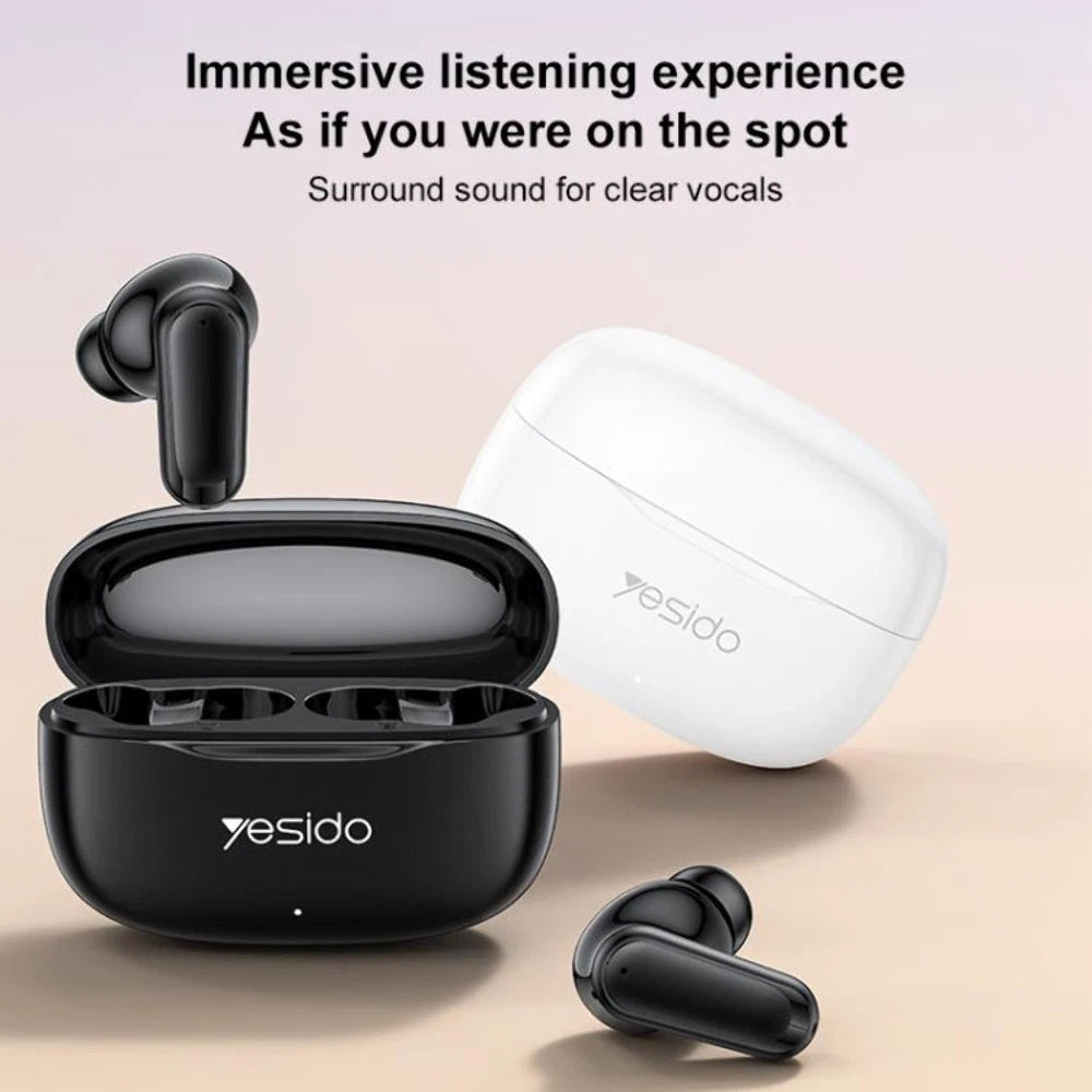Handsfree Bluetooth Yesido TWS38, TWS, Crni