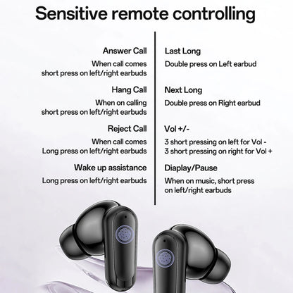 Handsfree Bluetooth Yesido TWS38, TWS, Crni