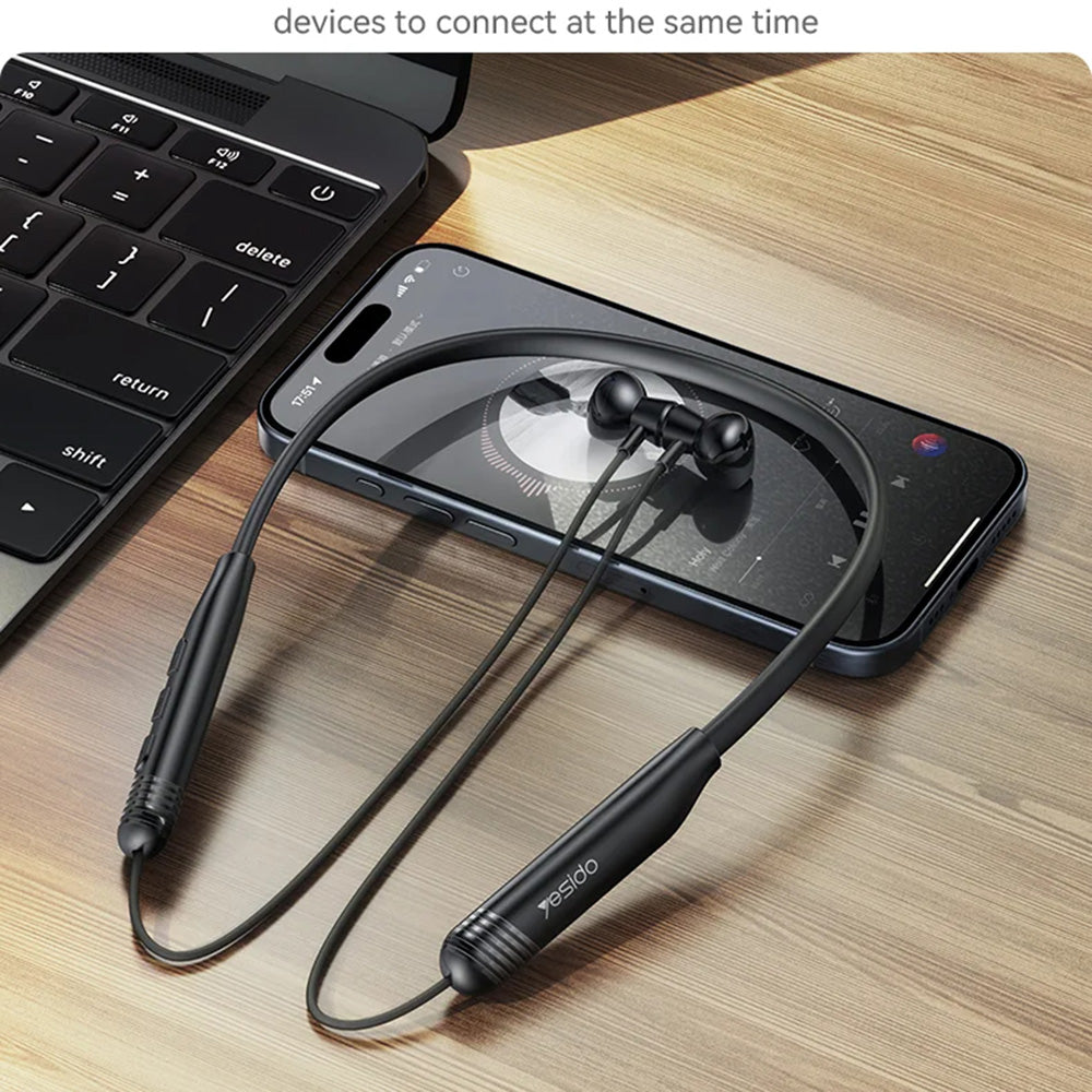 Handsfree Bluetooth Yesido YSP20, A2DP, Crni