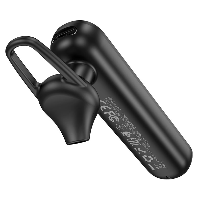 Handsfree Bluetooth HOCO E63 Diamond, A2DP, Crna
