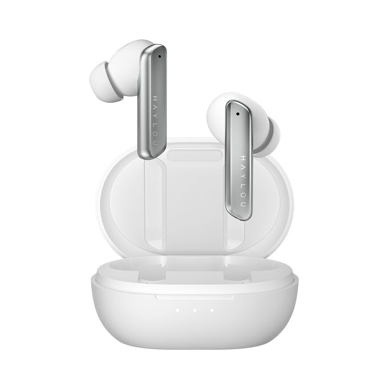Handsfree Bluetooth Haylou W1, TWS, Srebrna