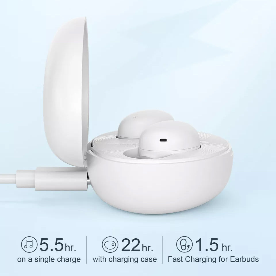 Handsfree Bluetooth QCY T16, TWS, Bijeli
