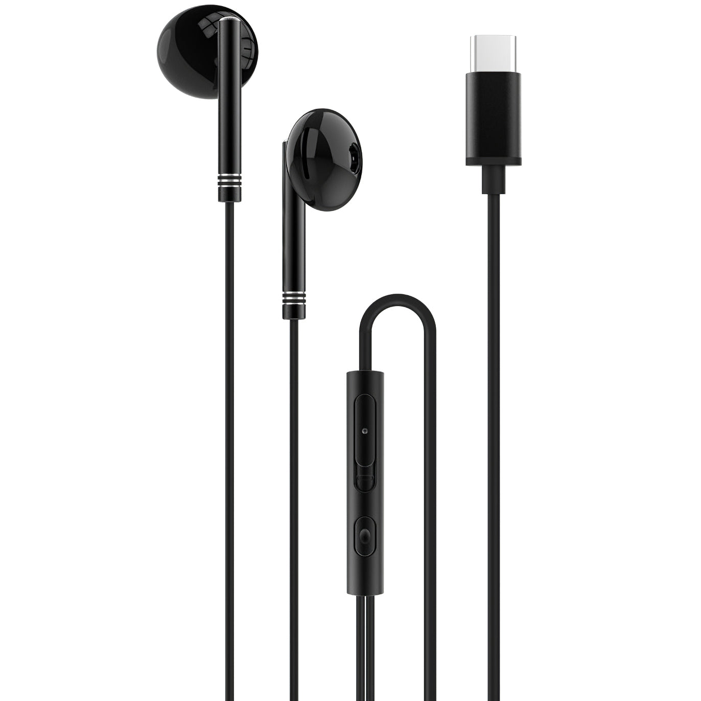 Handsfree USB-C XO Design EP29, Crni