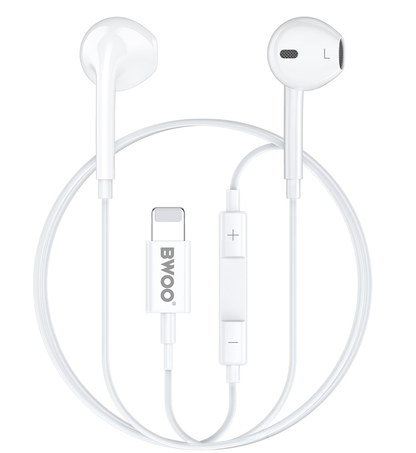 Handsfree Lightning BWOO BO-HF179, Bijela