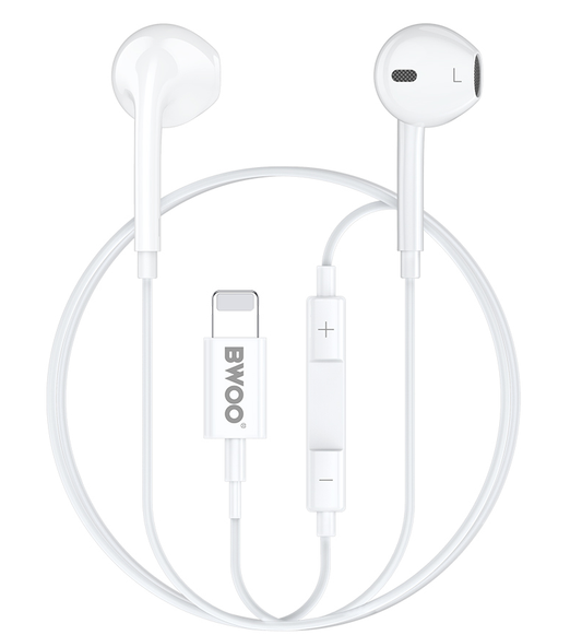 Handsfree Lightning BWOO BO-HF179, Bijela