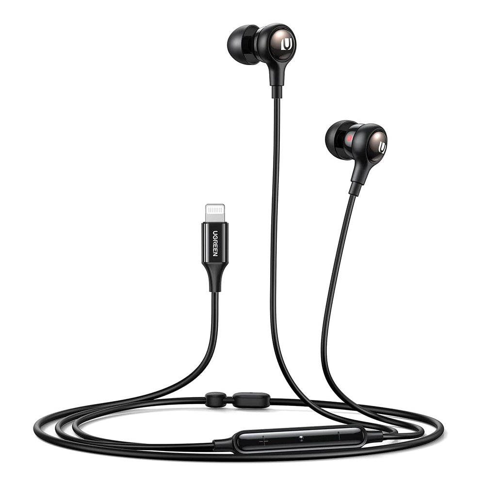 Handsfree Lightning UGREEN 30631, Crni