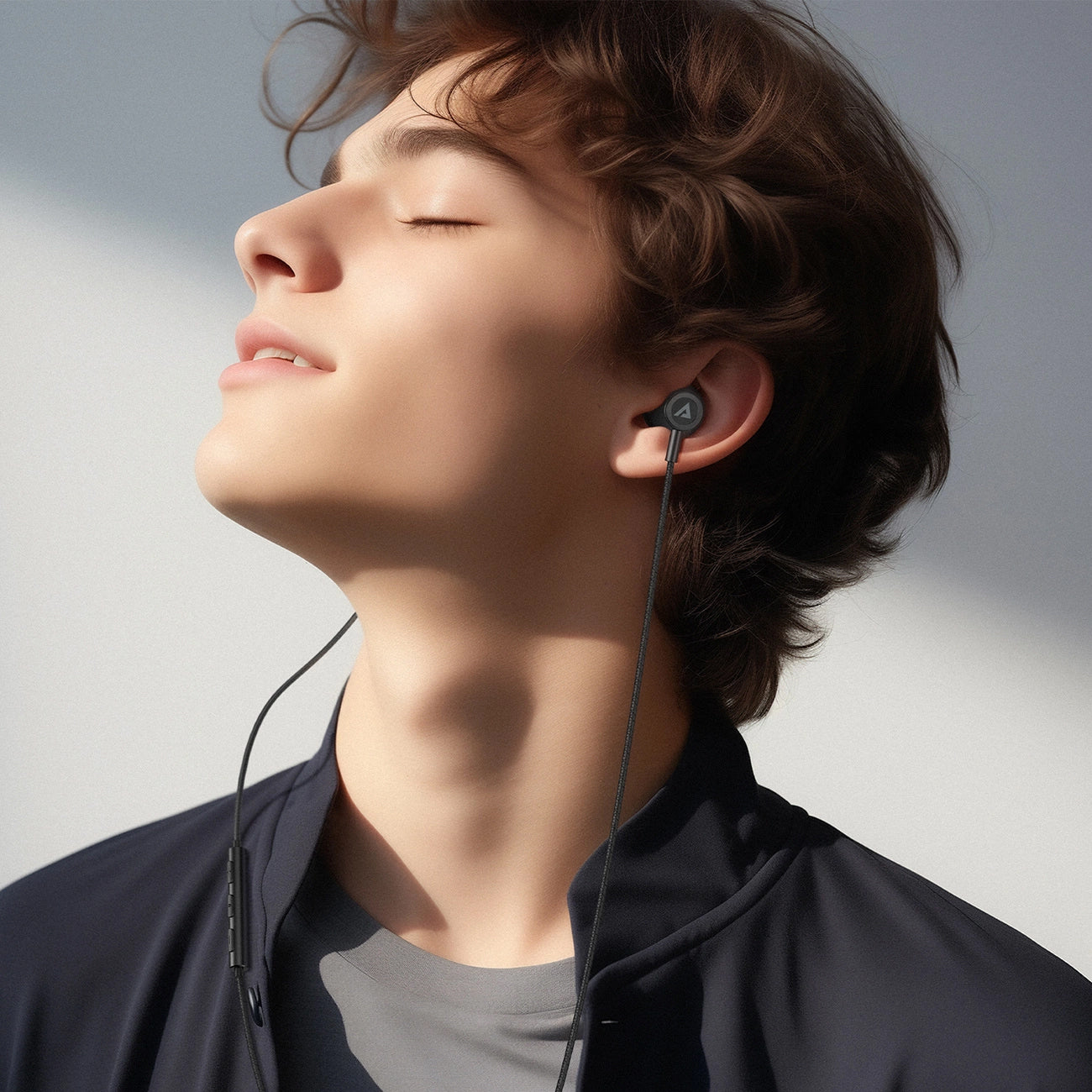 Handsfree USB-C Acefast L2, Crni