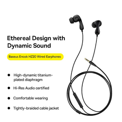 Handsfree USB-C Baseus Encok CZ20, Crni A00171400113-00