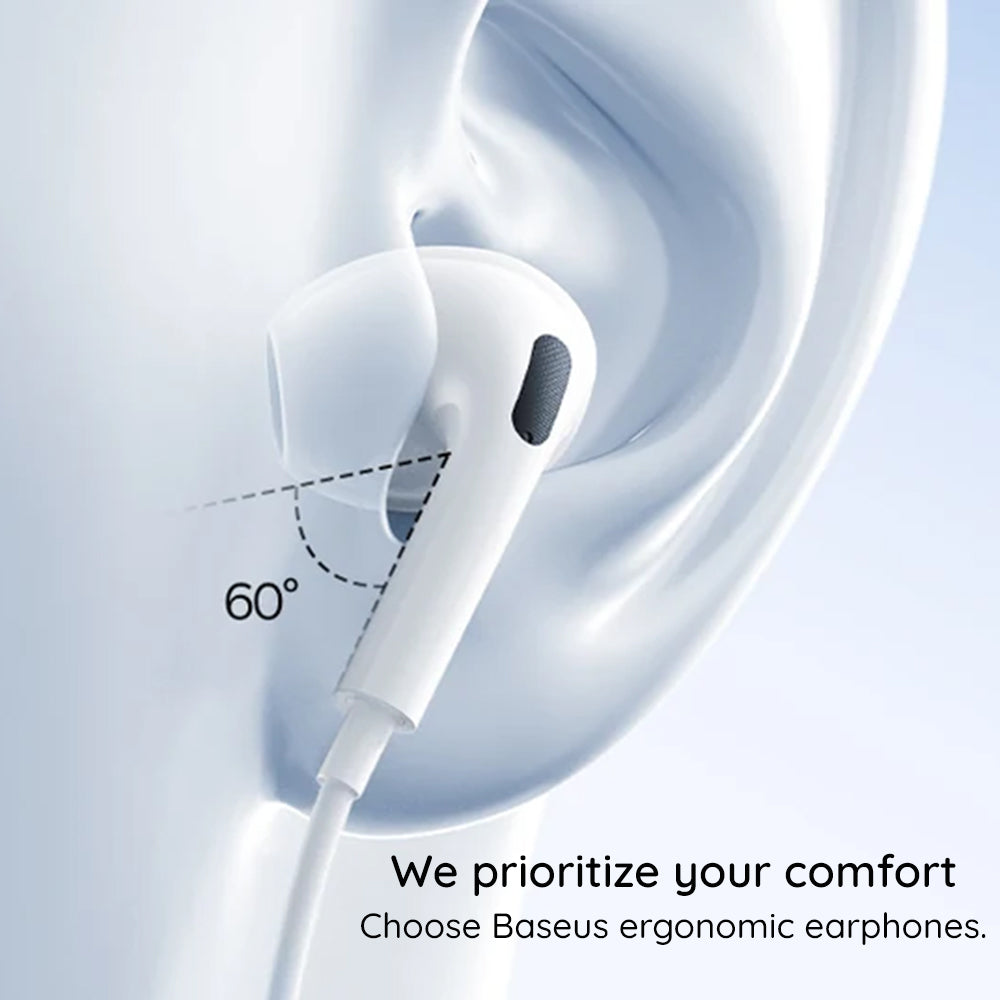 Handsfree USB-C Baseus Encok CZ19, Bijeli A00182201213-00