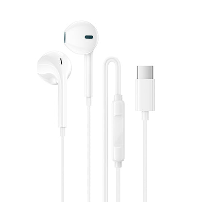 Handsfree USB-C Borofone BM100 Fuente, Bijela