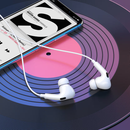 Handsfree USB-C Borofone BM100 Pro Fuente, Bijela
