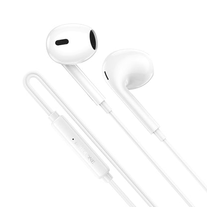 Handsfree USB-C Borofone BM100 Max Fuente, Bijela