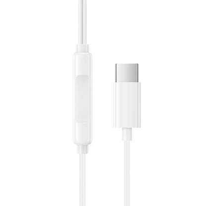 Handsfree USB-C Borofone BM100 Max Fuente, Bijela