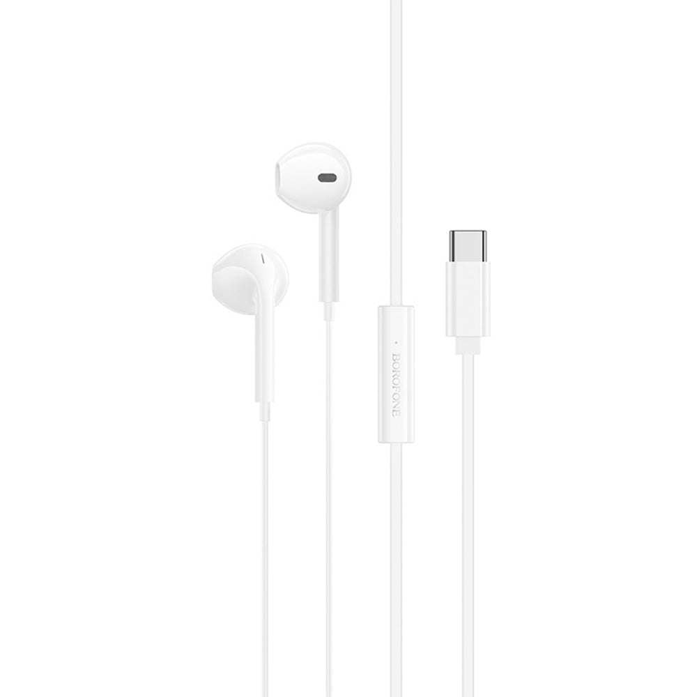 Handsfree USB-C Borofone BM99 Star, Bijeli