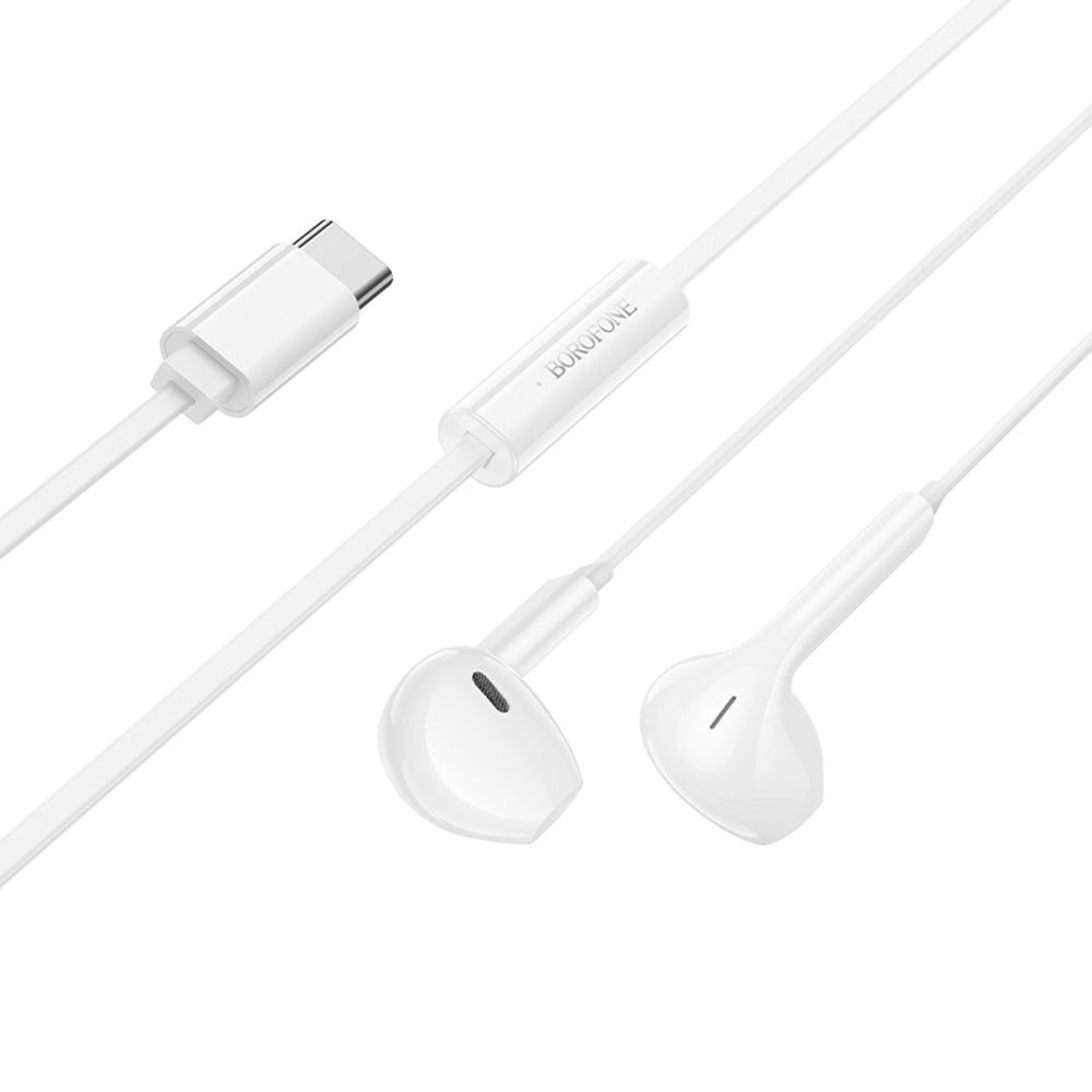Handsfree USB-C Borofone BM99 Star, Bijeli