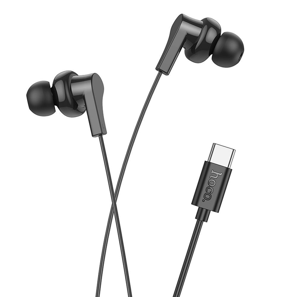 Handsfree USB-C HOCO M114, Crni