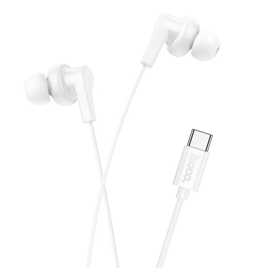 Handsfree USB-C HOCO M114, Bijeli
