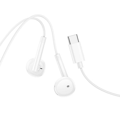 Handsfree USB-C HOCO M95, Bijeli