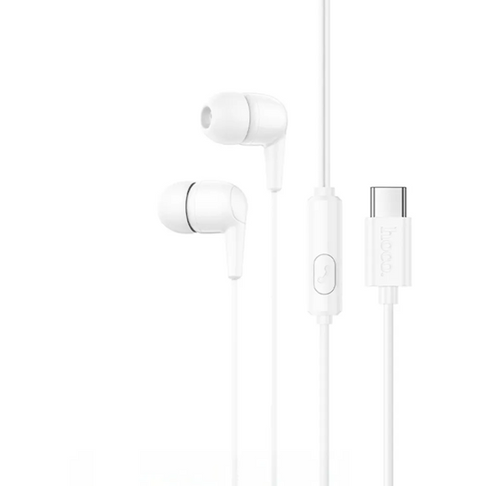 Handsfree USB-C HOCO M97, Bijela
