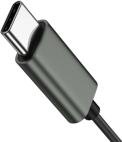 Handsfree USB-C Joyroom JR-EC06, Sivi