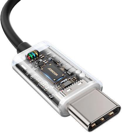 Handsfree USB-C Joyroom JR-EC07, Crni