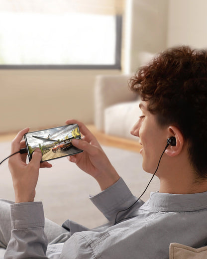 Handsfree USB-C Joyroom JR-EC07, Crni