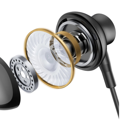 Handsfree USB-C Joyroom JR-EC07, Crni