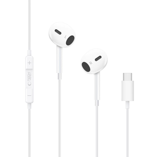 Handsfree USB-C Tech-Protect Ultraboost Core G2, Bijela