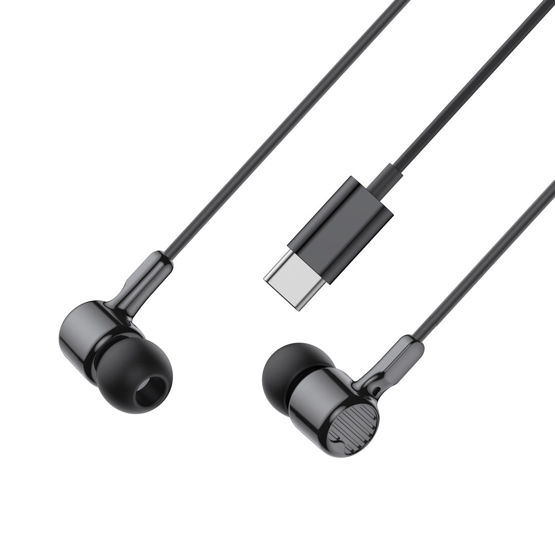 Handsfree USB-C XO Design EP81, Crni