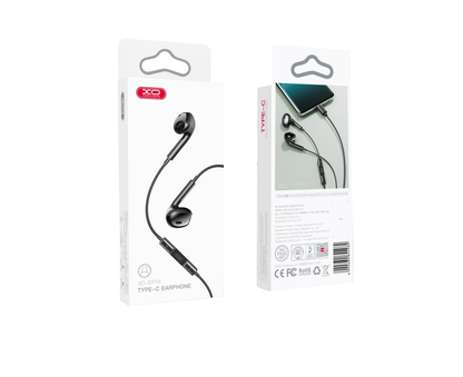 Handsfree USB-C XO Design EP74, Crna