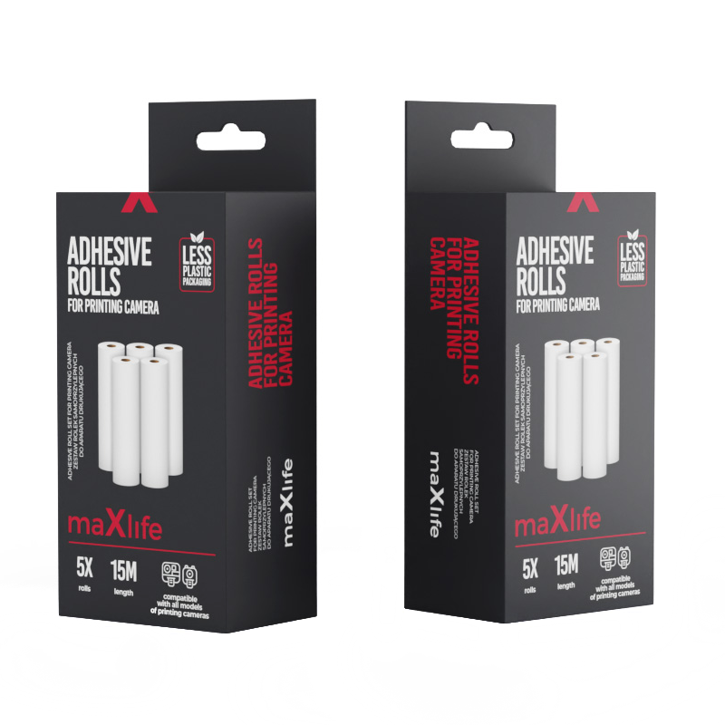Foto papir MaXlife za digitalni fotoaparat MXPC-100, set od 5 komada