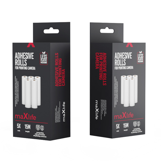 Foto papir MaXlife za digitalni fotoaparat MXPC-100, set od 5 komada