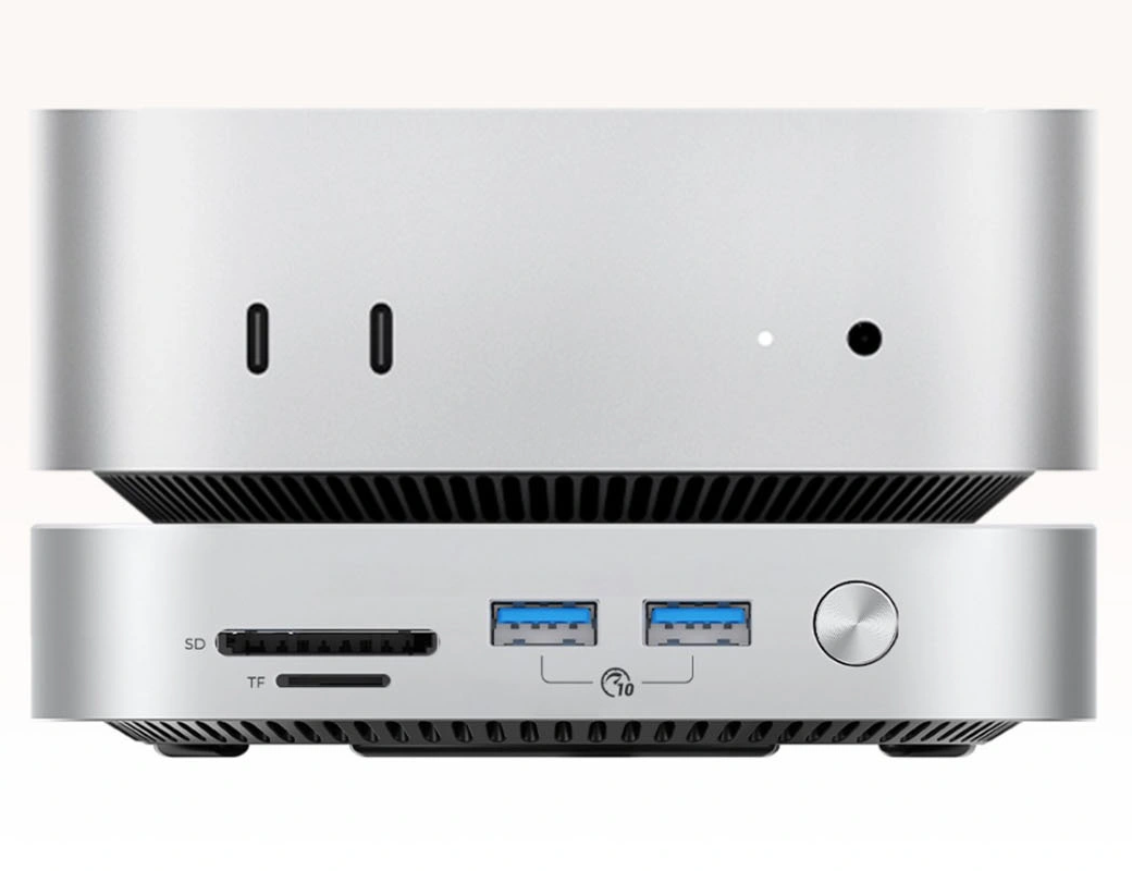 Višenamjenski hub Orico MiniLink M49P za Apple Mac Mini M4, 9u1, Srebrni