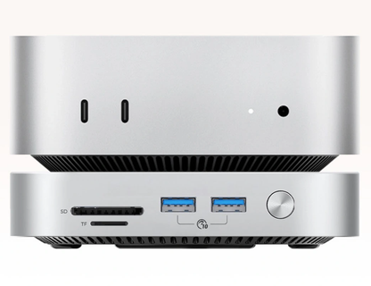 Višenamjenski hub Orico MiniLink M49P za Apple Mac Mini M4, 9u1, Srebrni