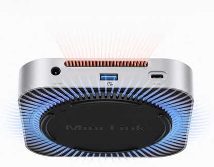 Višenamjenski hub Orico MiniLink M49P za Apple Mac Mini M4, 9u1, Srebrni