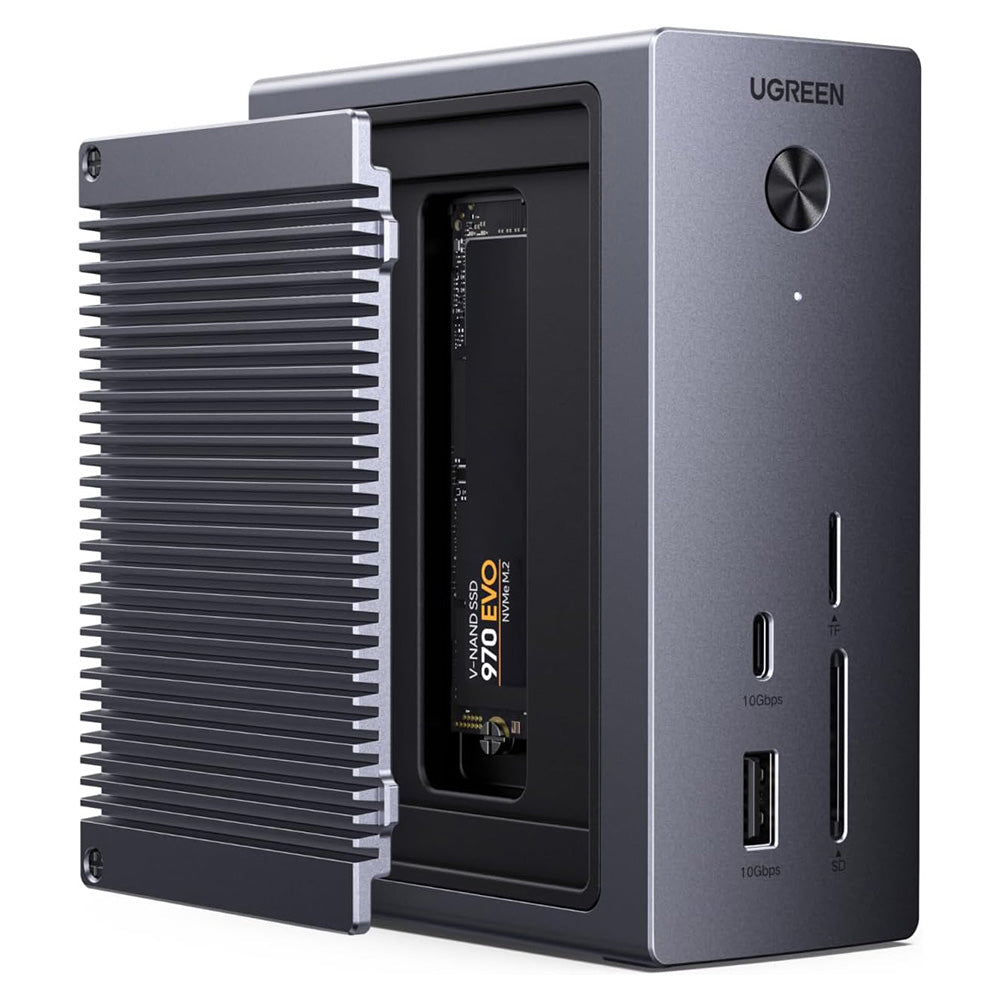Višenamjenski hub UGREEN CM923 (55735), 10-u-1, Sivi