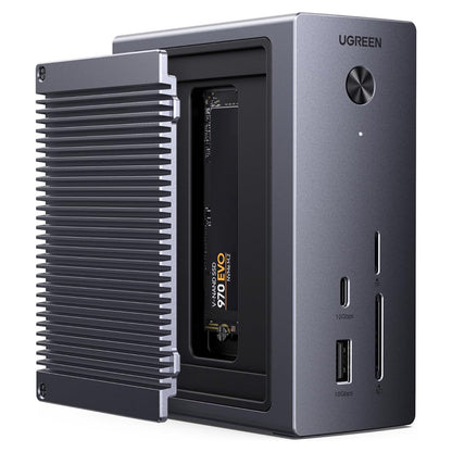 Višenamjenski hub UGREEN CM923 (55735), 10-u-1, Sivi