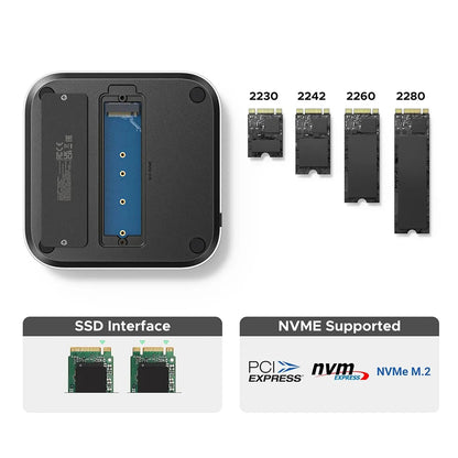 Višenamjenski hub GREEN CM841 (65487) za Apple Mac Mini M4, Crni