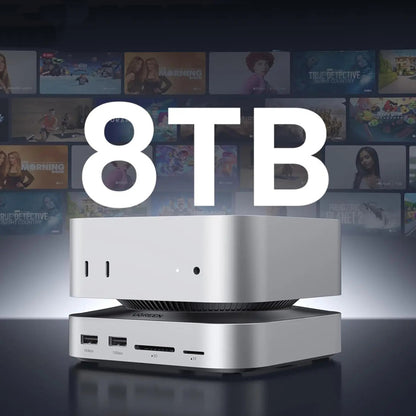 Višenamjenski hub GREEN CM841 (65487) za Apple Mac Mini M4, Crni