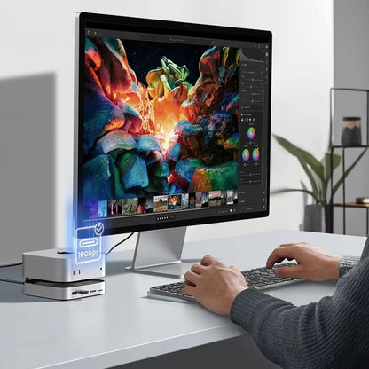 Višenamjenski hub GREEN CM841 (65487) za Apple Mac Mini M4, Crni