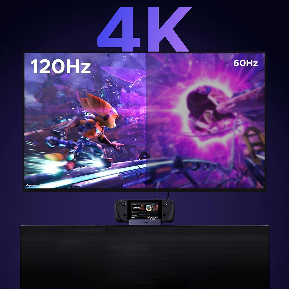 UGREEN 75126 Podrška za prijenosnu konzolu, Siva