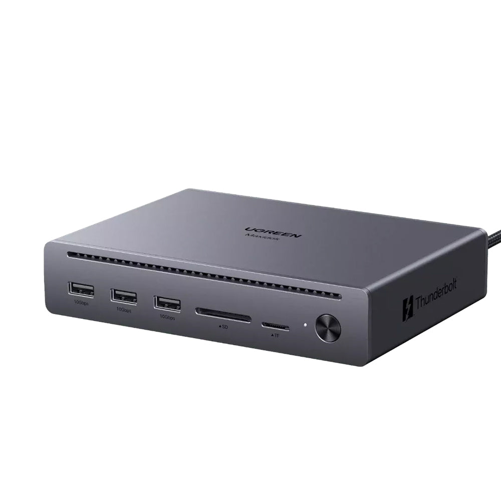 Hub Thunderbolt UGREEN U712, 10u1, Sivi
