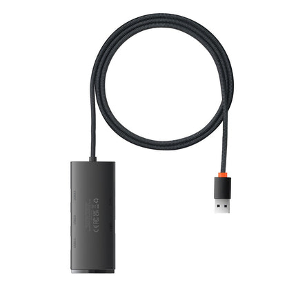 Hub USB Baseus Lite, 5in1, Crni WKQX030101