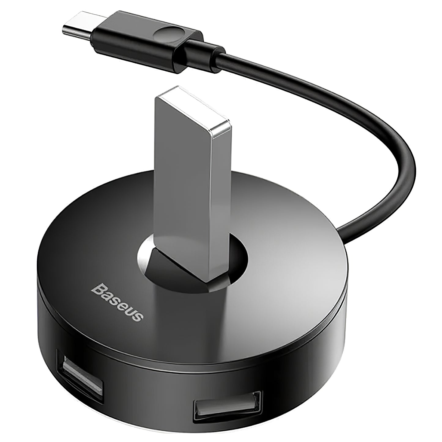 USB-C Hub Baseus AirJoy, 1 x USB-A 3.0 - 3 x USB-A, Crni CAHUB-G01