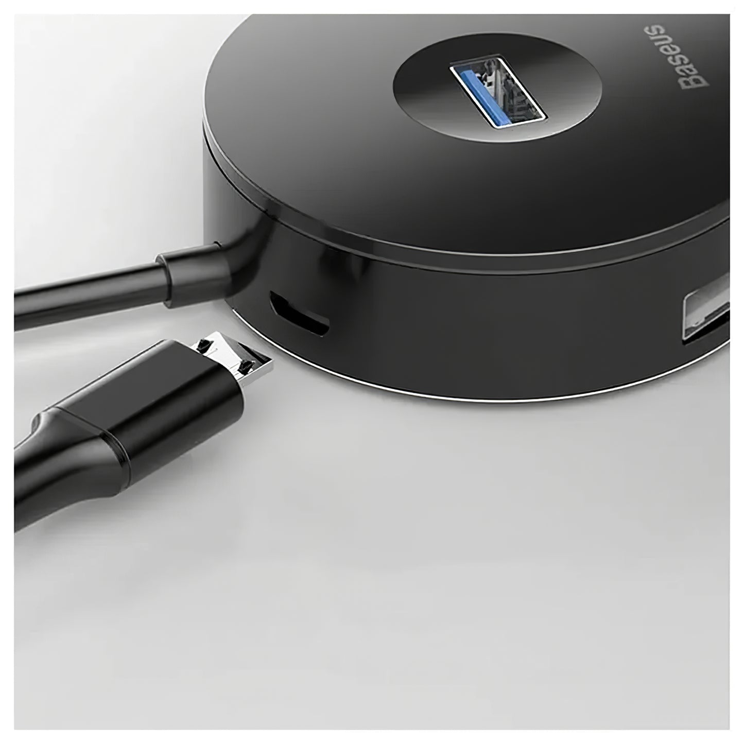 USB-C Hub Baseus AirJoy, 1 x USB-A 3.0 - 3 x USB-A, Crni CAHUB-G01