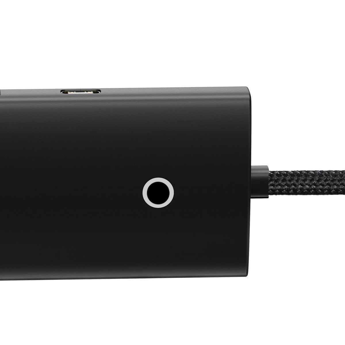 USB-C Hub Baseus Lite, 4 x USB-A 3.0 - 1 x USB-C, 0,25 m, crni WKQX030301