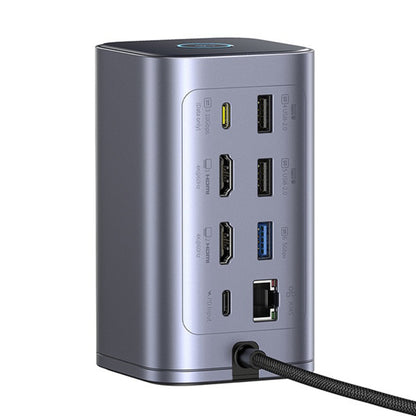 Višenamjenski hub Baseus Nomos NU1 Air Spacemate, 12-u-1, sivi B00061800123-00