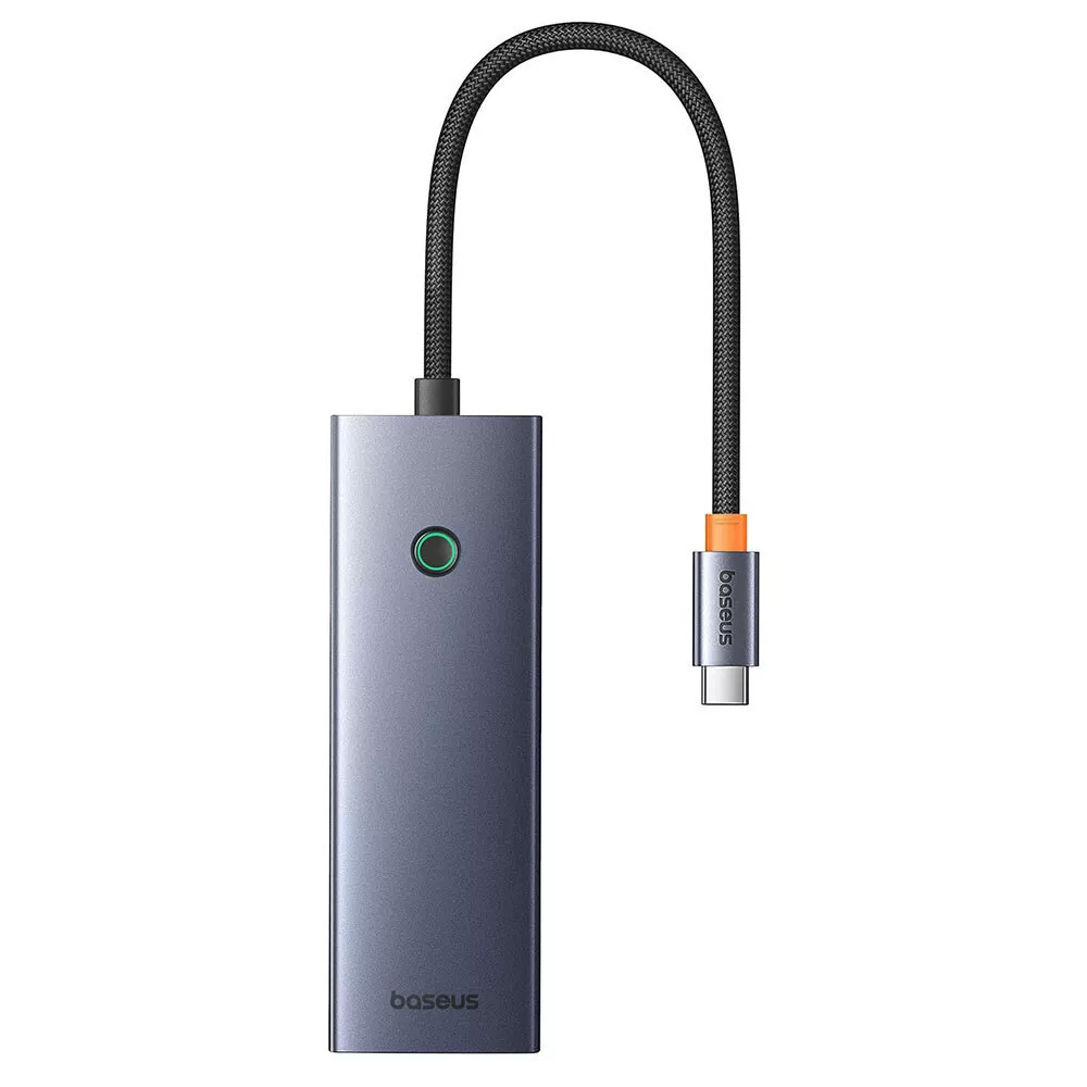 Hub USB-C Baseus UltraJoy, 3 x USB-A 3.0 - 1 x USB-C - 1 x HDMI - 1 x SD - 1 x microSD, Sivi B00052803811-03